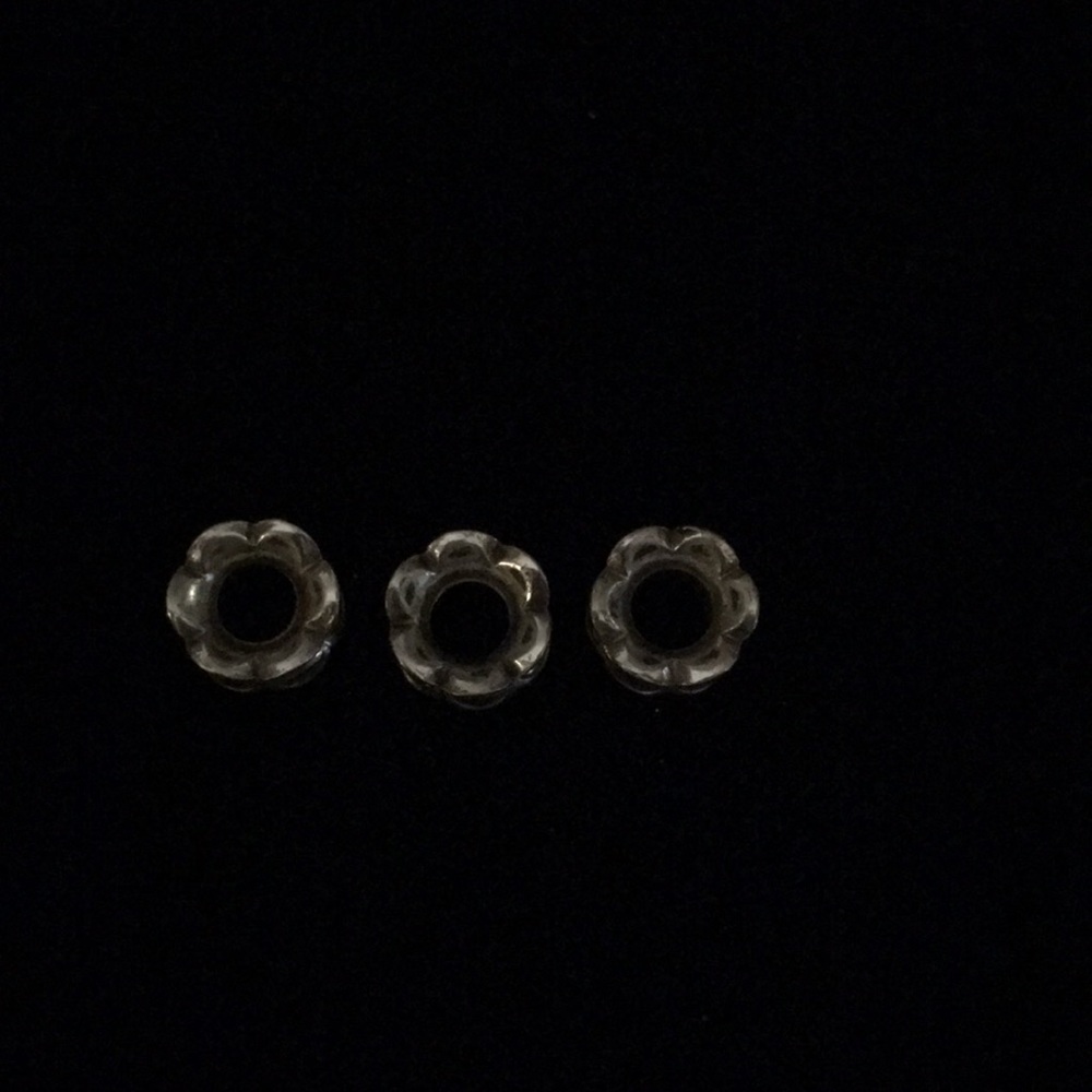 3 Brighton spacer beads